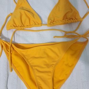 Marigold string bikini